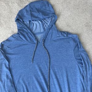 Toad Co Hoodie Mens XXL Debug Solaer Blue Insect Shield Repellant Camping Hiking